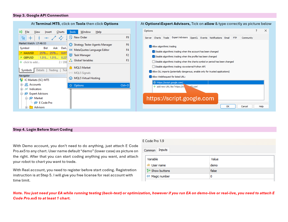 eCodePro - Installation Instruction